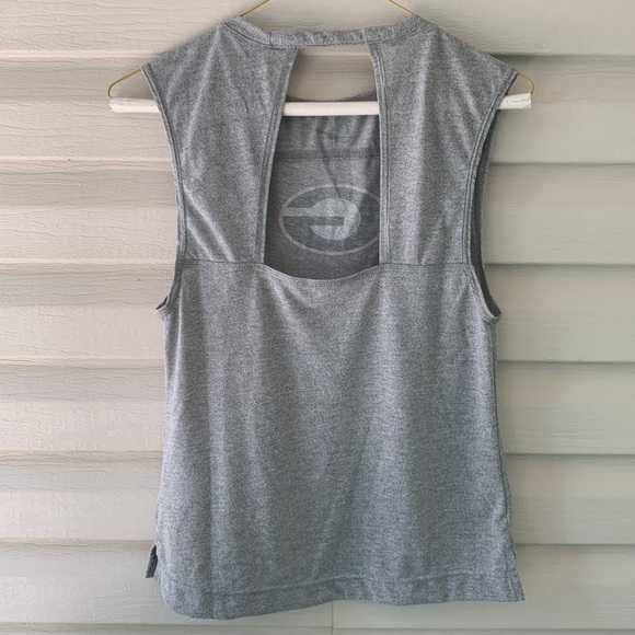 Gray UGA Nike dri-fit tank top - Picture 2 of 3